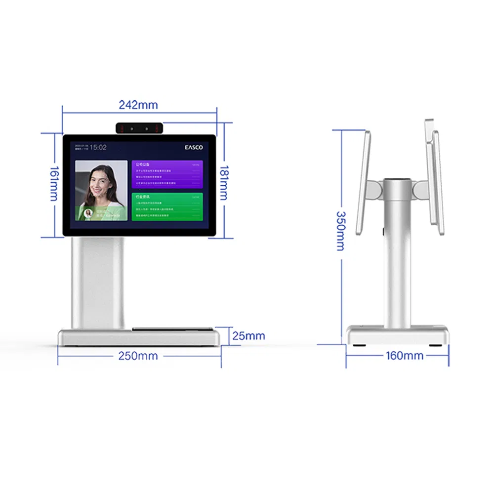 Secure Face Recognition Visitor Management System with Biometric Authentication for High-Security Facilities Visitor Check-in Machine