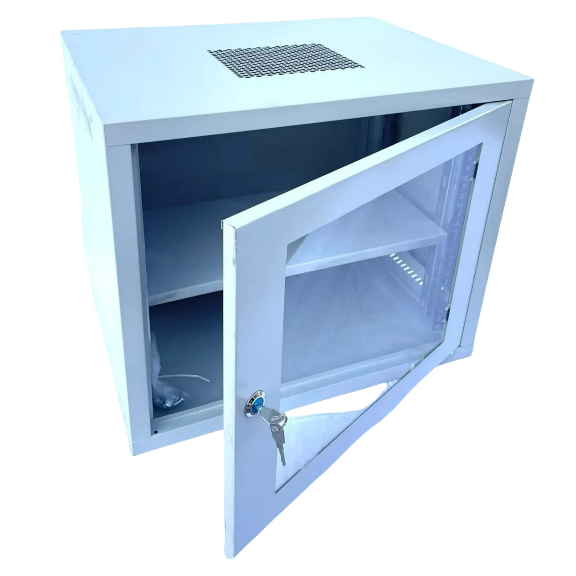 Customizable 19-Inch 9u Mini Wall-Mount Network Rack System