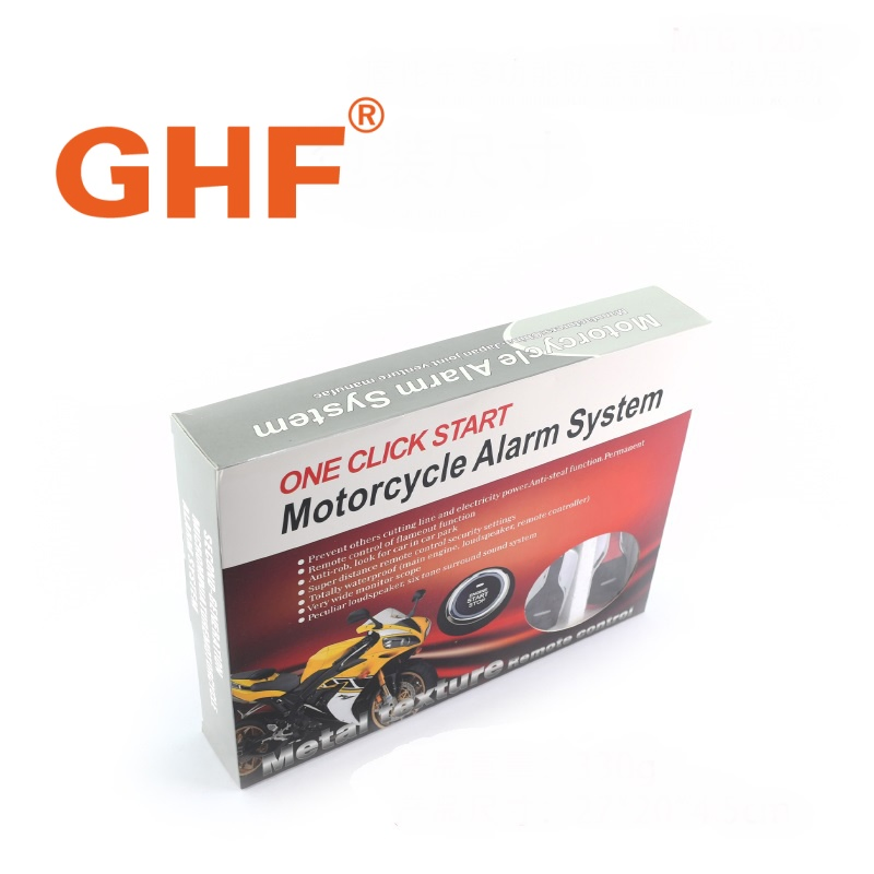 Anti-Theft Alarm System Moto Smart Remote Control Lock Security System Motorbike Accessories