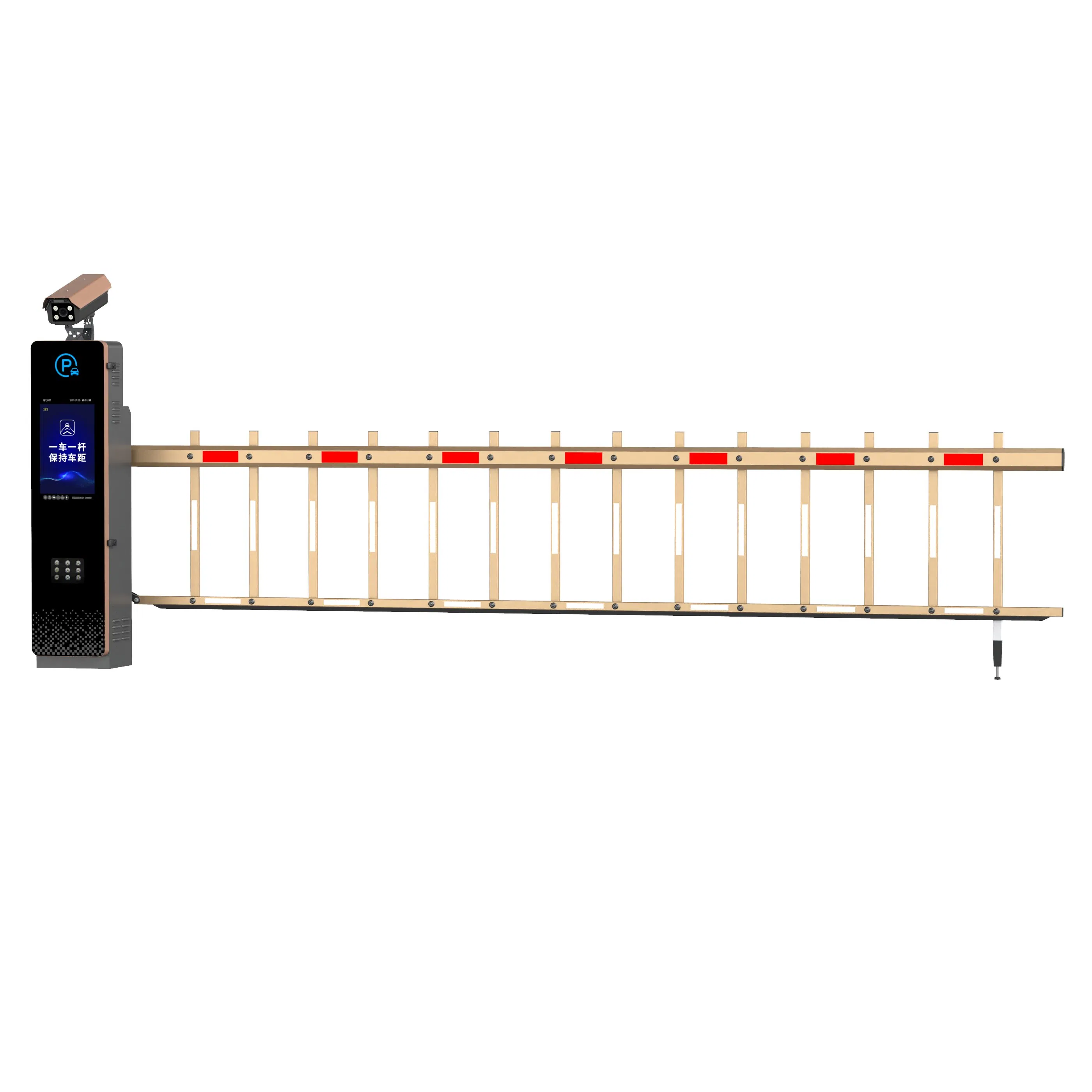 HD License Plate Recognition All-in-One Machine Car Park Management System Lpr