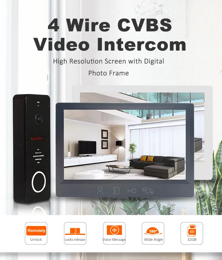 Video Doorbell Intercom View 1