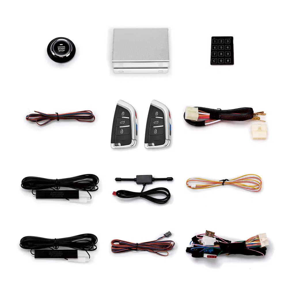 Universal Pke Push Button Engine Start Stop System for Keyless Entry Remote Start Car