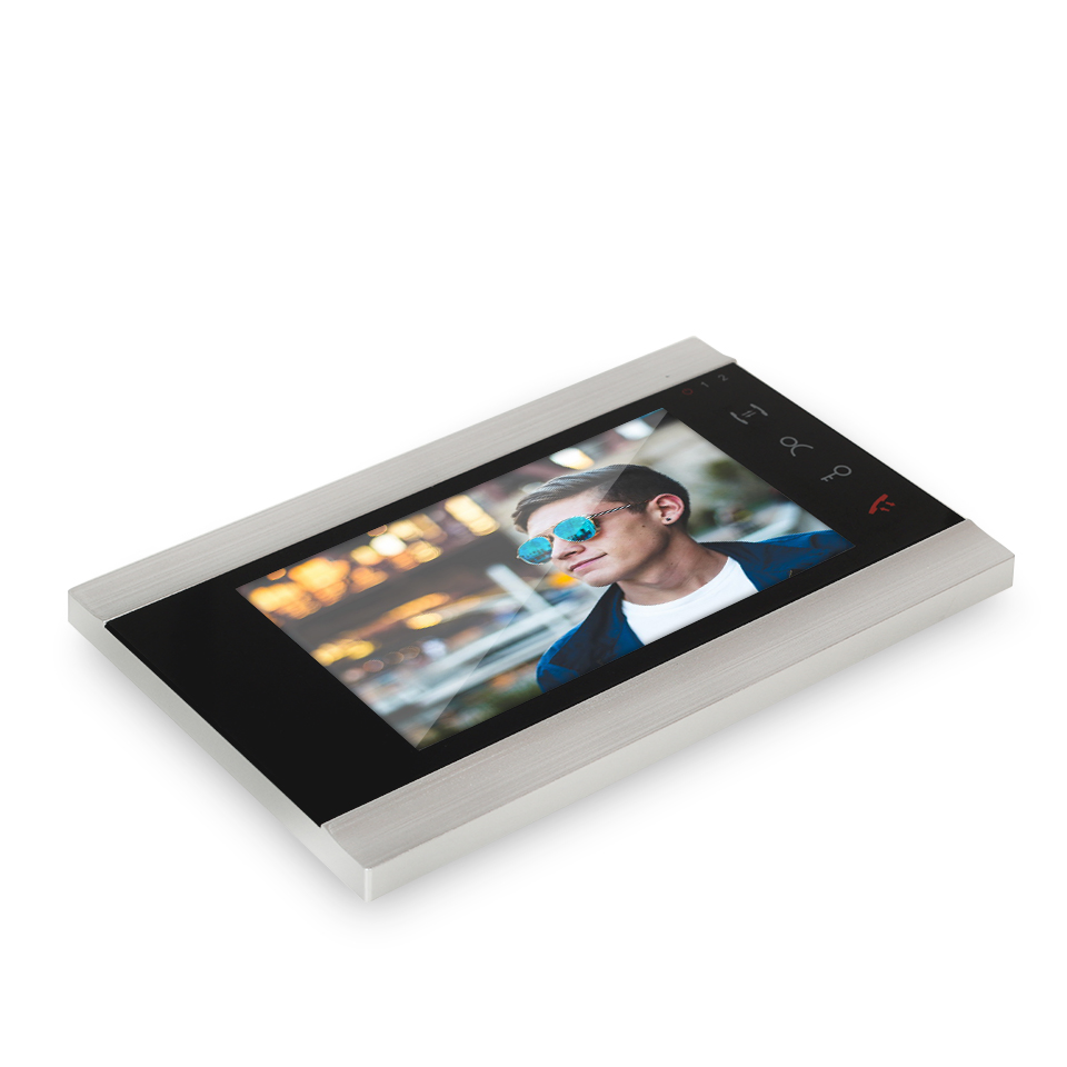 Wired Video Intercom Waterproof Outdoor Doorbell Monitor Detection Door Entry System