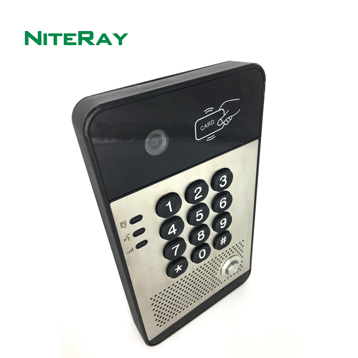 IP65 IP Video Door Phone Doorbell Intercom System Compatible with Standard SIP (RFC3261) Protocol and Main Ippbx/Ims Platform