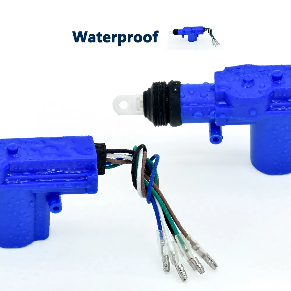 Universal Door Actuator 12V 2 Wire Central Locking Electronic Remote Control Car Door Lock System