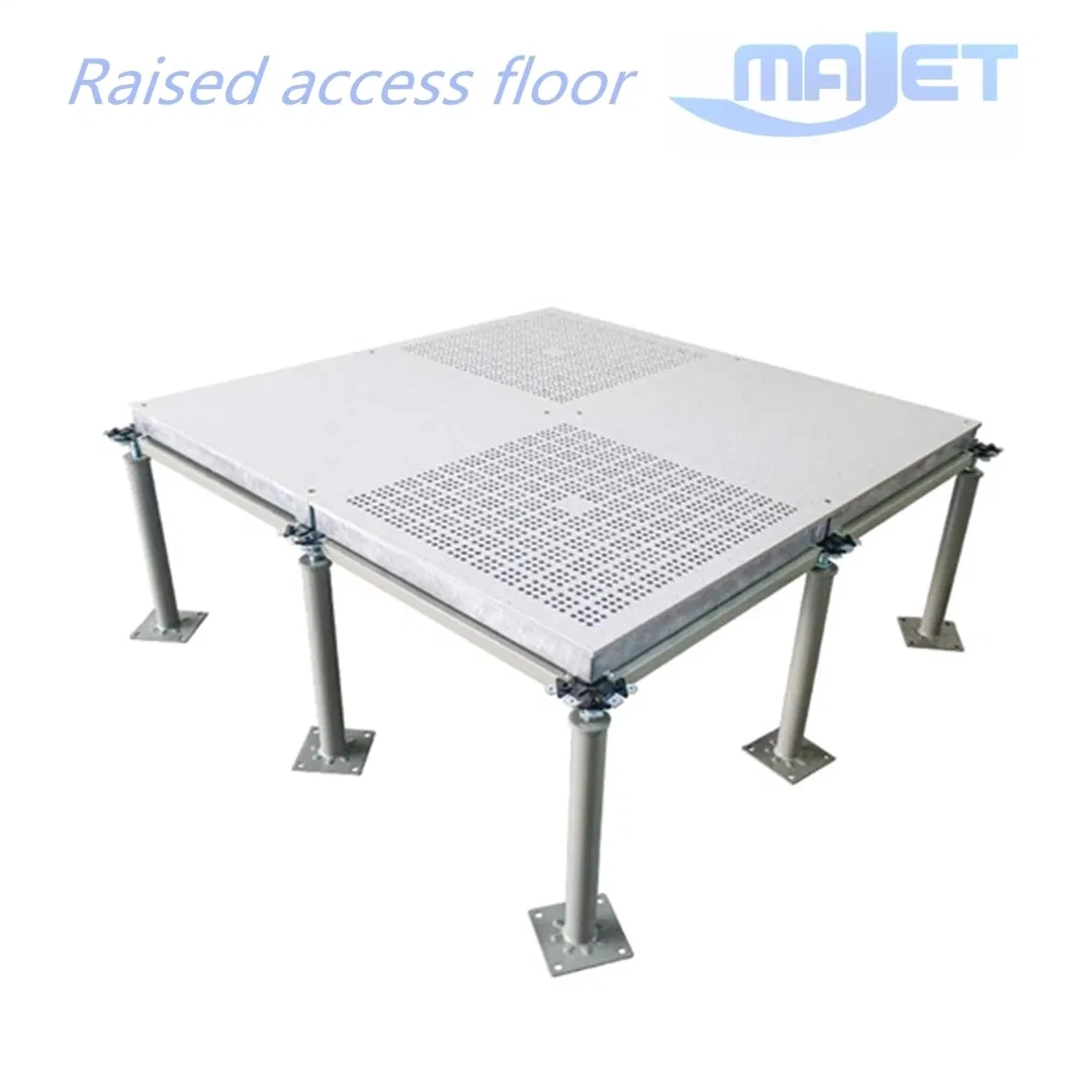Aluminum Raised Access Floor System Strong Under Structure for Data Center Cable Management