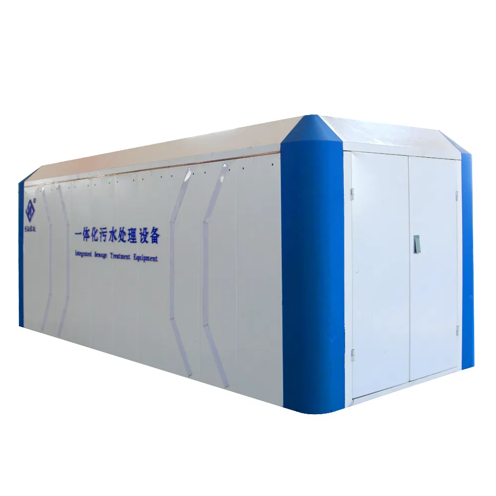 Automatic Control Wastewater Unit Integrated Sewage Treatment System with Remote Monitoring