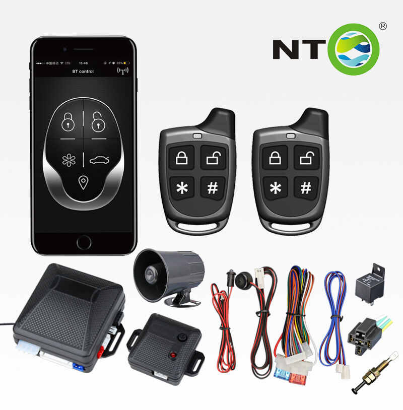 Smart APP Control Anti - Theft Lock Bluetooth Car Alarm System