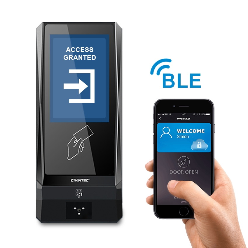 CT9 Access Control System with Time Attendance Function Keypad and Card Reader Employee Management Access Log Reporting