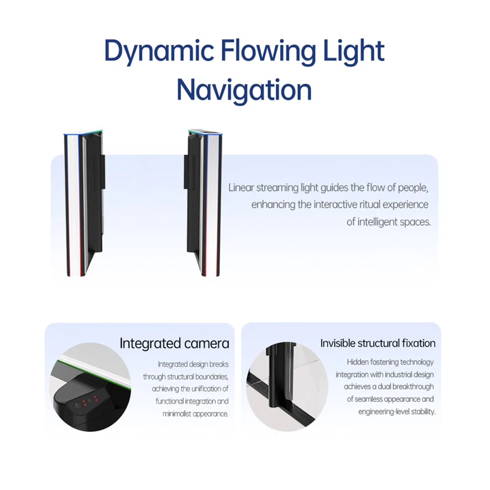 Metal Turnstile Solutions Security Barrier Arm Gate Entrance Control Automatic Swing Gate Turnstile Access Control System