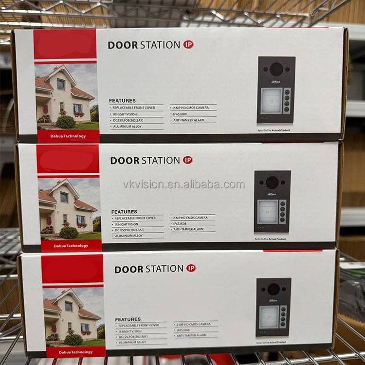 Hikvision Ds-Kis608-P IP Video Intercom Kit Villa Door Remote Unlock Intercom System