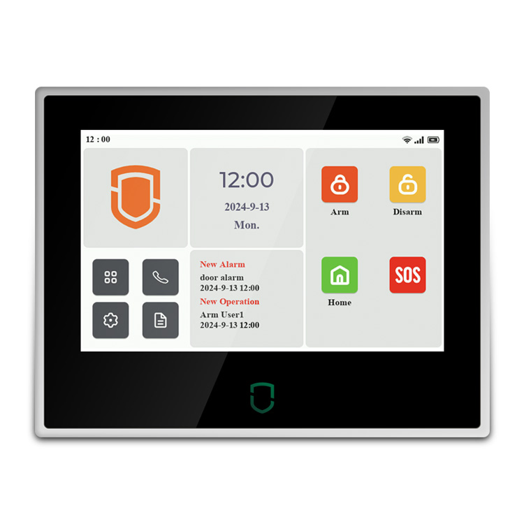 Wolf-Guard 7 Inch Smart Security WiFi + 4G Anti-Theft Home Security Alarm System