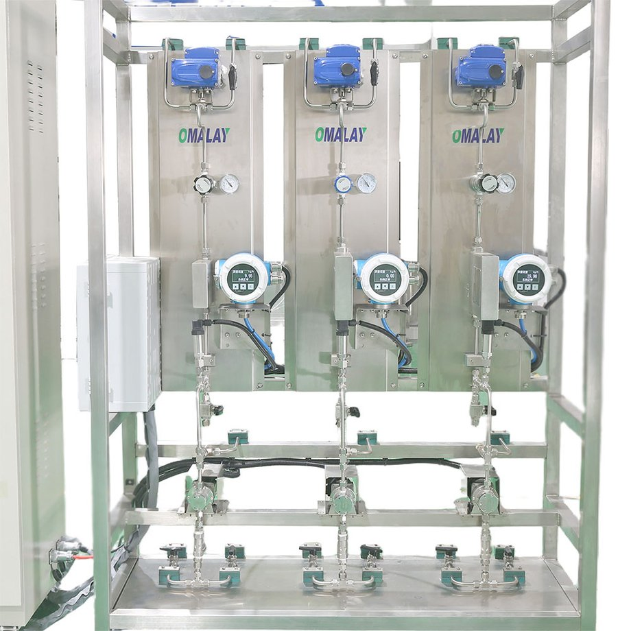 Advanced Skid-Mounted Batching Control System for Streamlined Monitoring