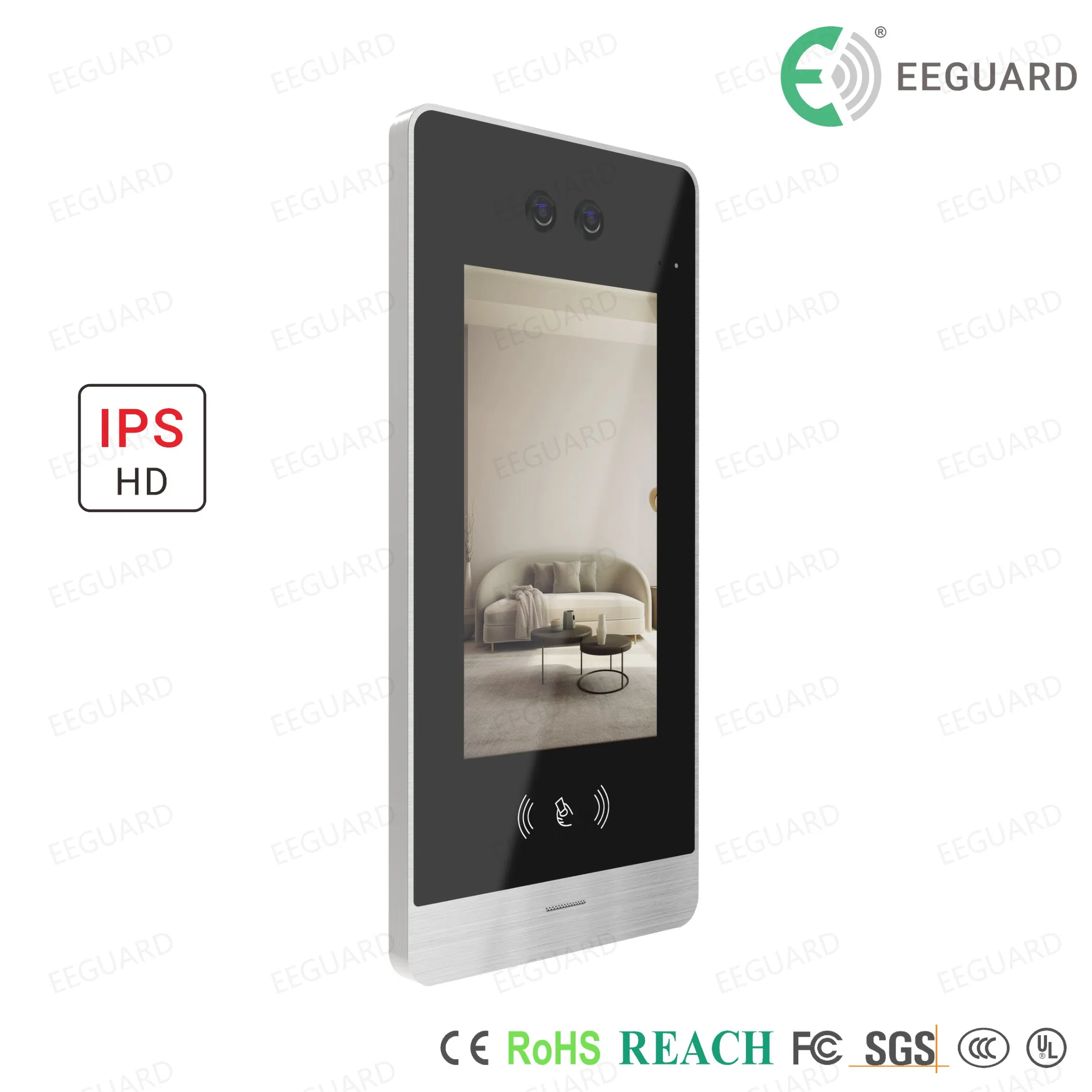 IP Video Intercom System with Dual Camera, H. 265 Compression