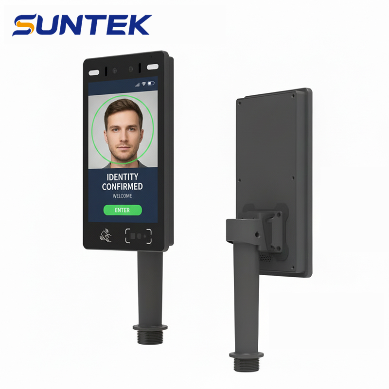 Face Access Terminal 8'' IPS Screen Android Facial Recognition System for Gym