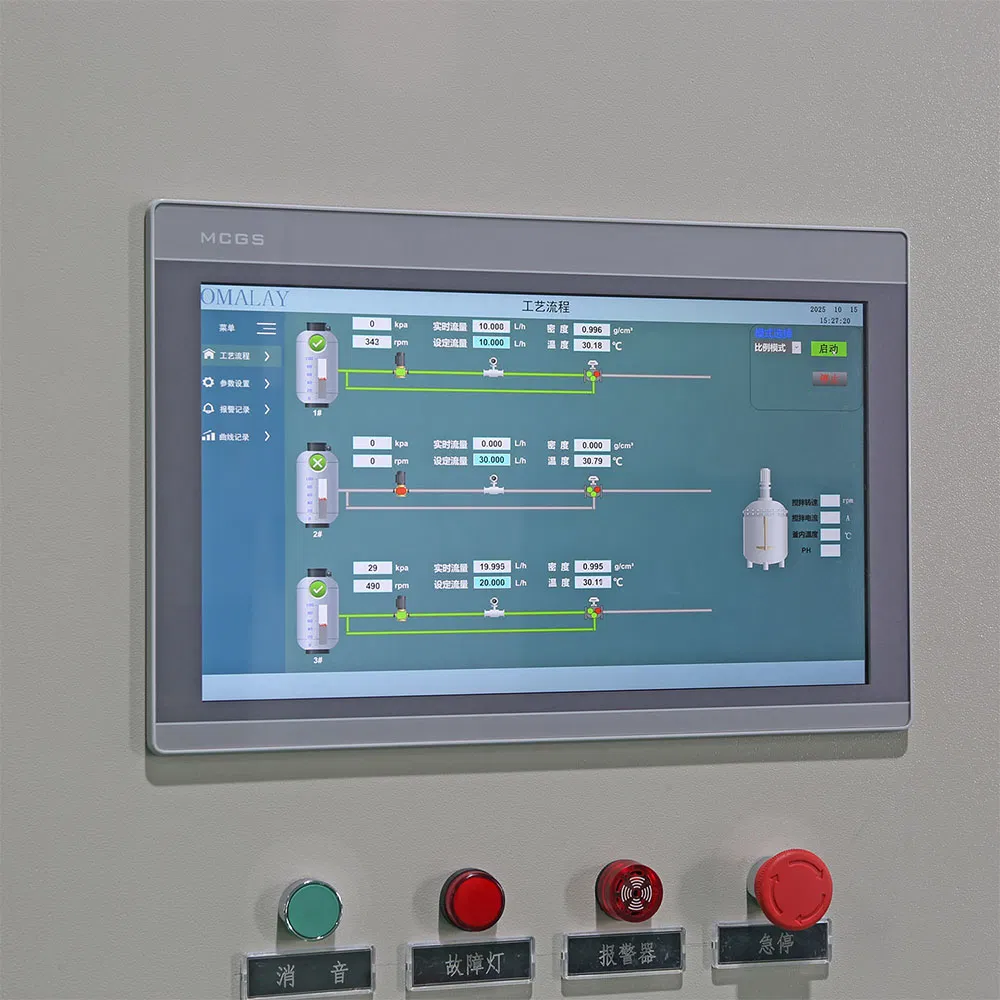 Advanced Skid-Mounted Batching Control System for Streamlined Monitoring