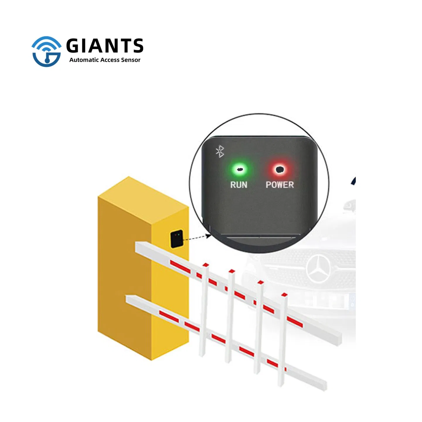 Advanced 80GHz Radar Microwave System for Secure Parking Access Barrier Gate Sensor