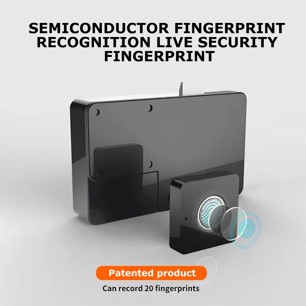 Wireless Concealed Cabinet Lock Invisible Smart Drawer Safety Locking System for Office Home Keyless Electronic Access