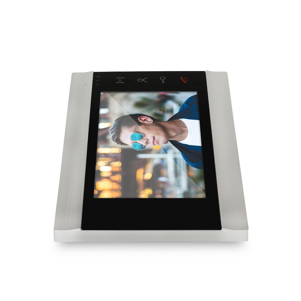 Wired Video Intercom Waterproof Outdoor Doorbell Monitor Detection Door Entry System