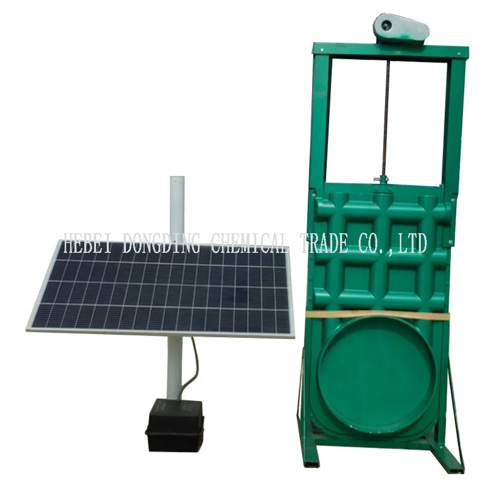 Intelligent Integrated Solar Energy Fiberglass Gate System with Core Bearing Components