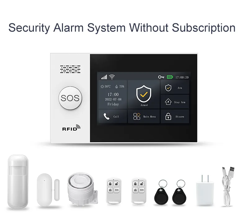 4G WiFi Alarm