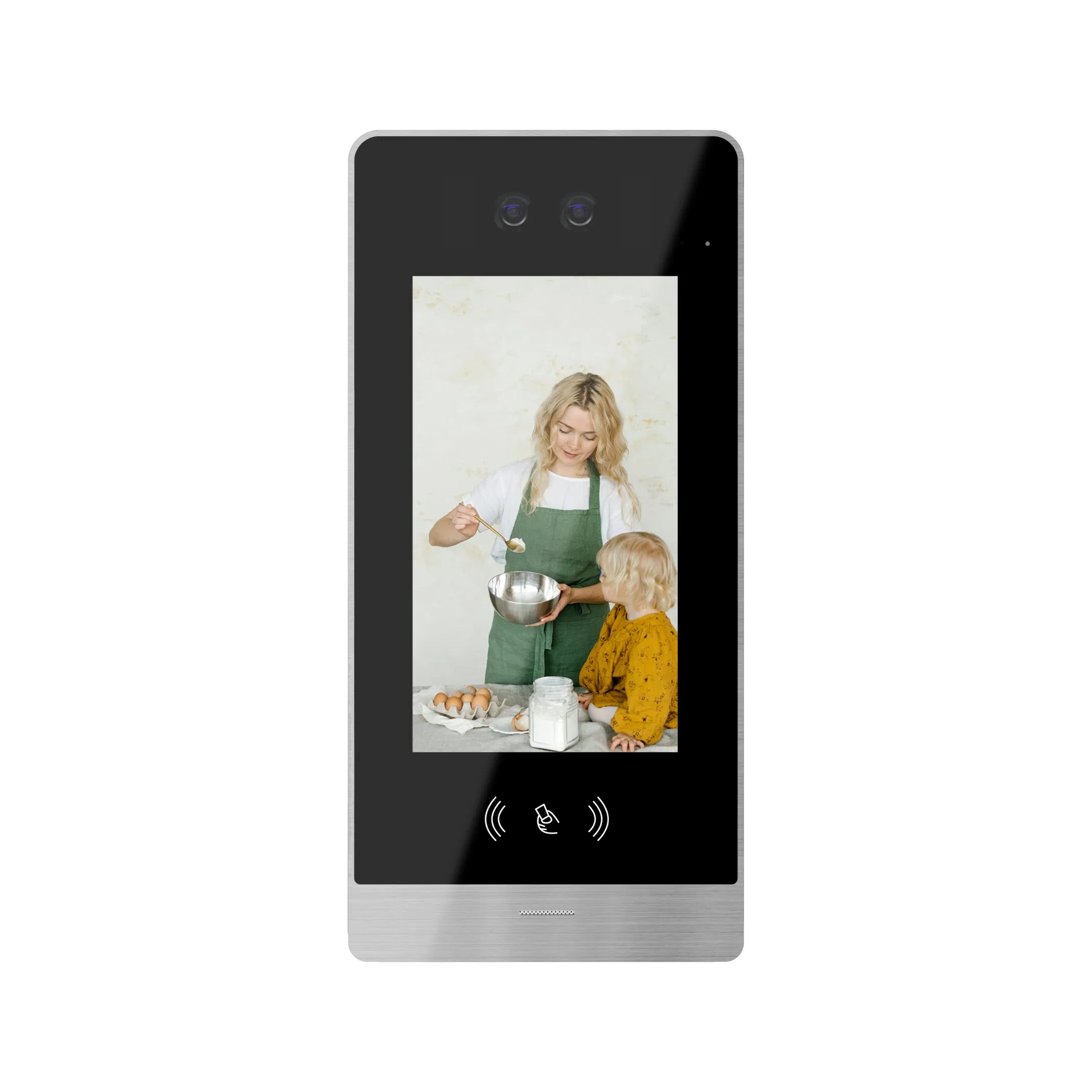 IP Video Intercom System with Dual Camera, H. 265 Compression