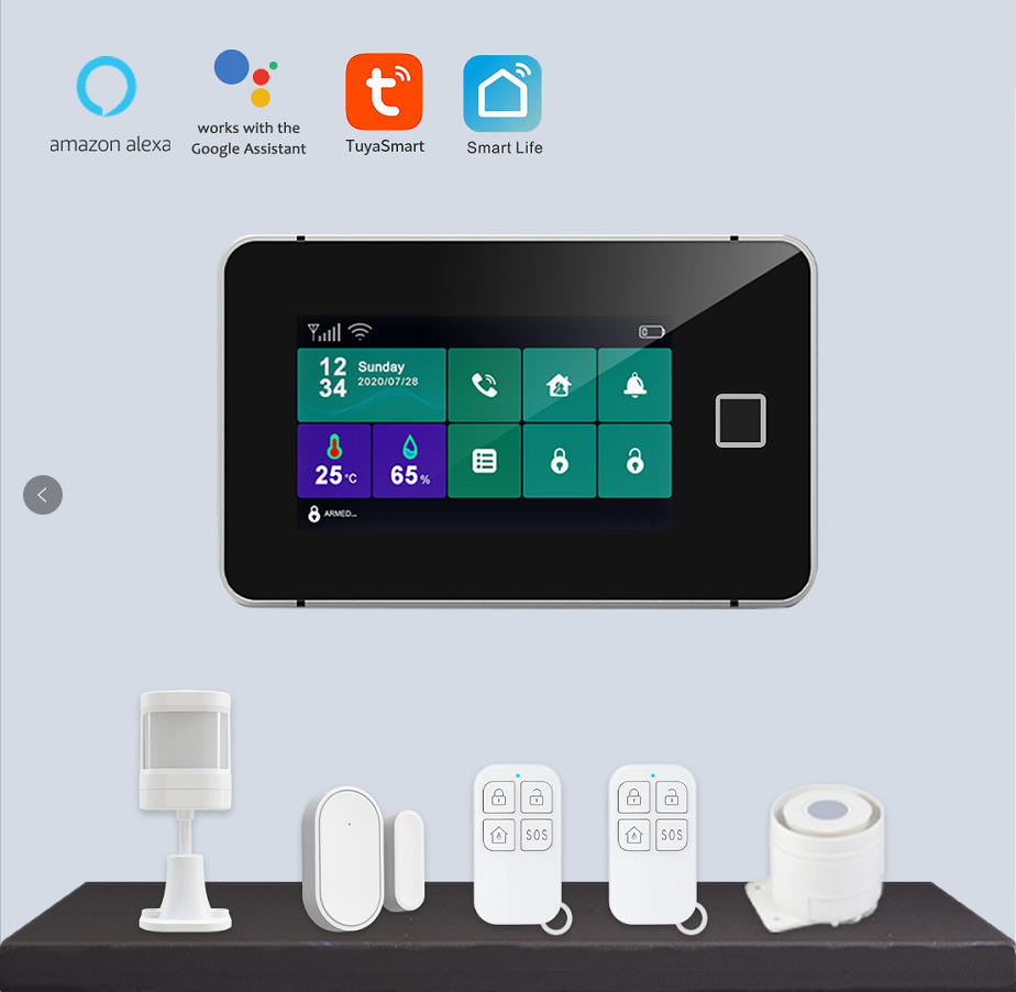 China Origin Tuya Smart Alarm System for Home Security Control