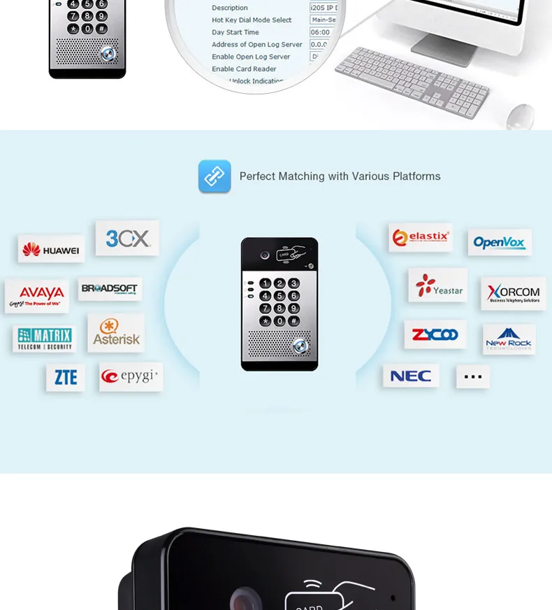 SIP Video Door Phone Feature 5