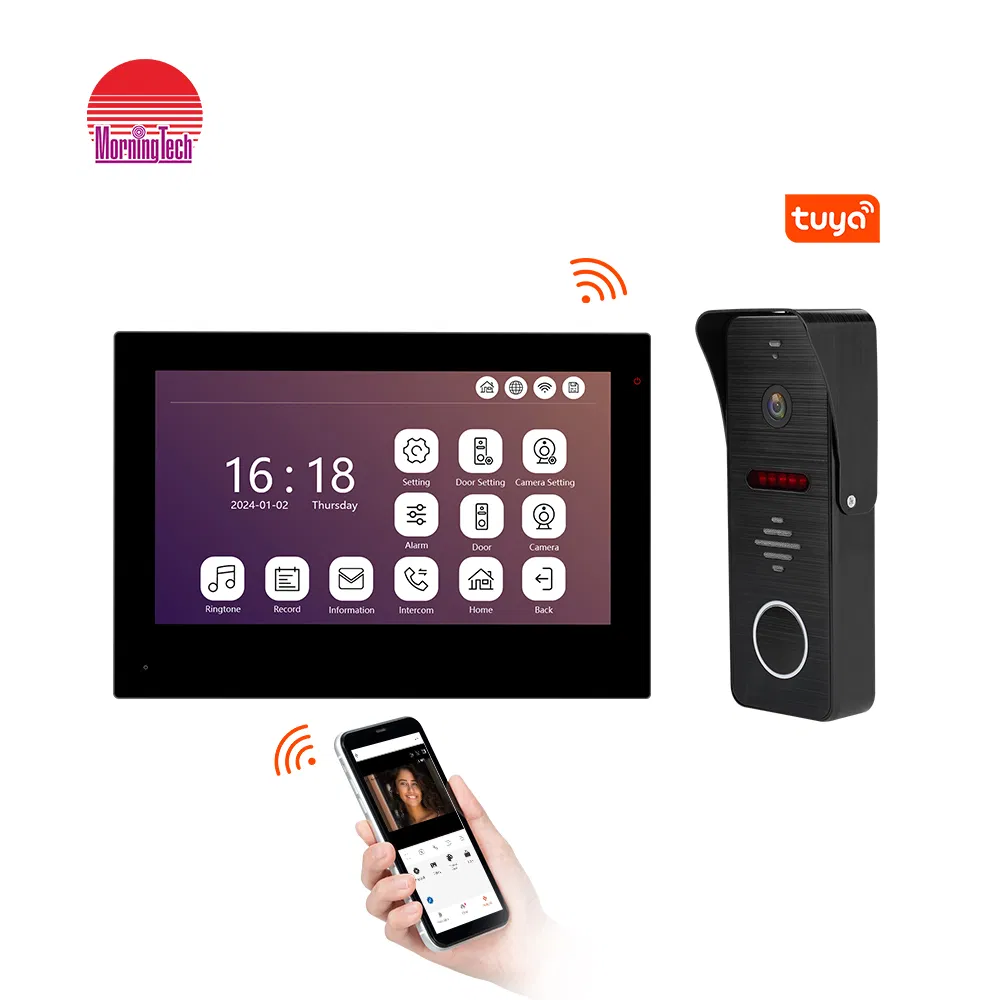 Video Door Intercom 2 Wires Bus Video Door Entry System