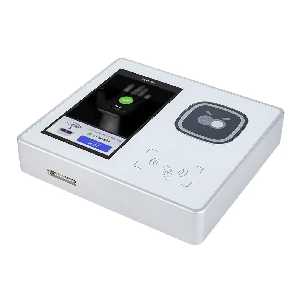 Professional Biometric Ecx168 Palm Vein Access Control Device Palmprint Vein Enrollment