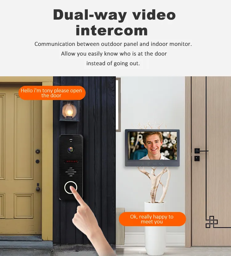 Video Doorbell Intercom View 2