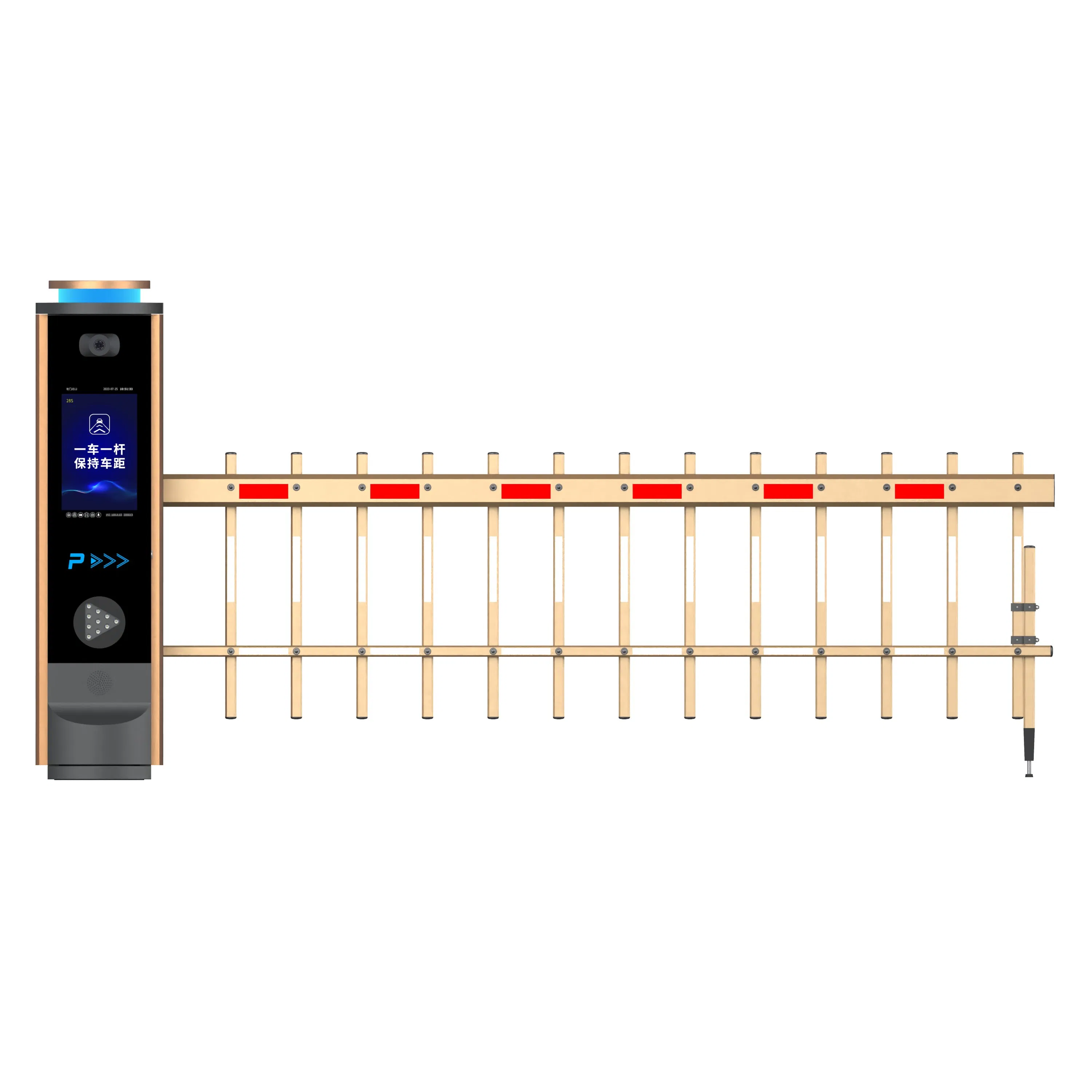 Advanced 10.1-Inch License Plate Recognition System for Parking Solutions