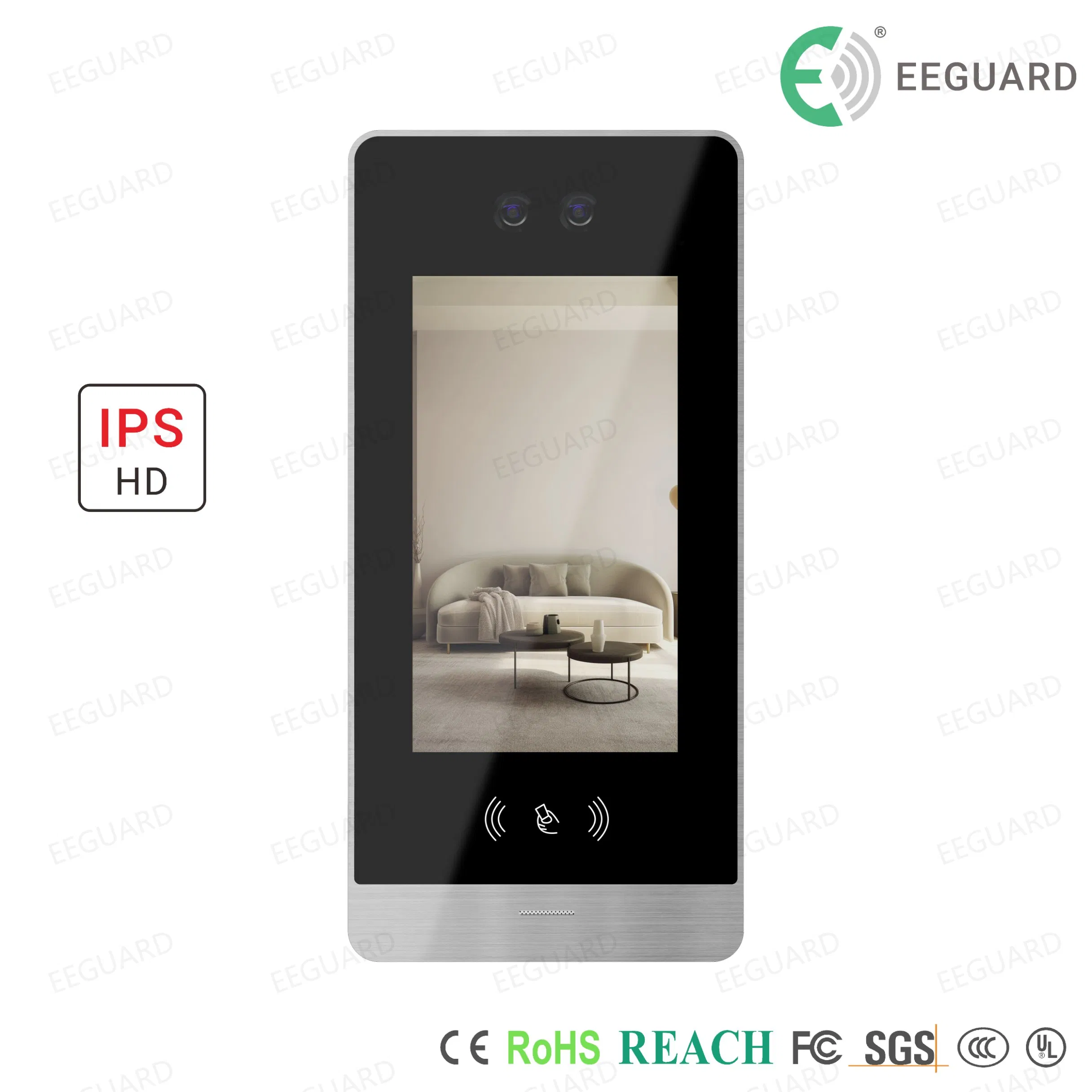 IP Video Intercom System with Dual Camera, H. 265 Compression