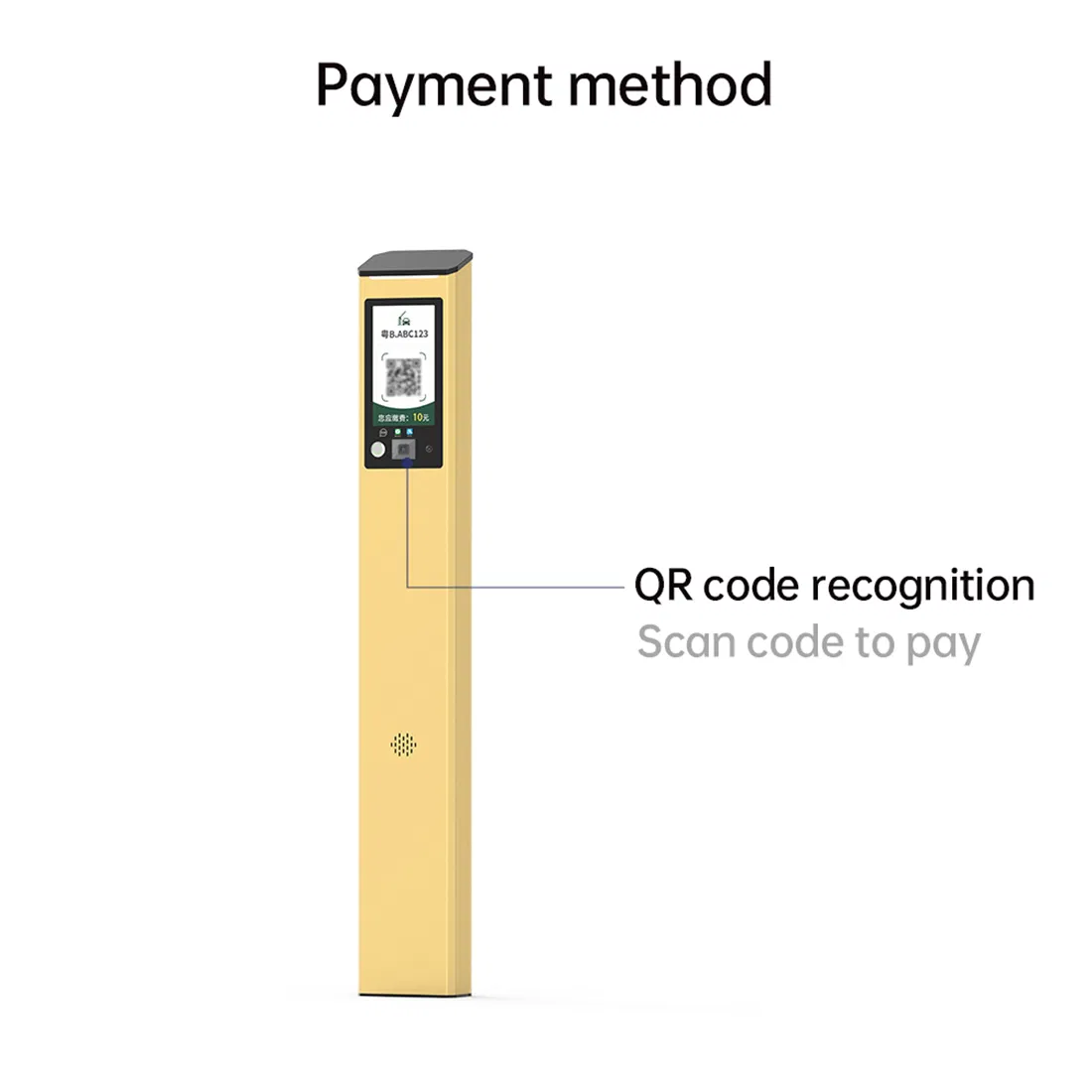 Premium Quality HD Display Lpr System Parking Lot Access Management System with Cloud Management for Commercial Office Parking
