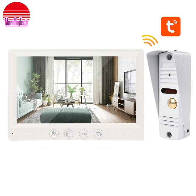 7 Inch Wireless WiFi Video Door Phone Doorbell Door Entry Intercom System