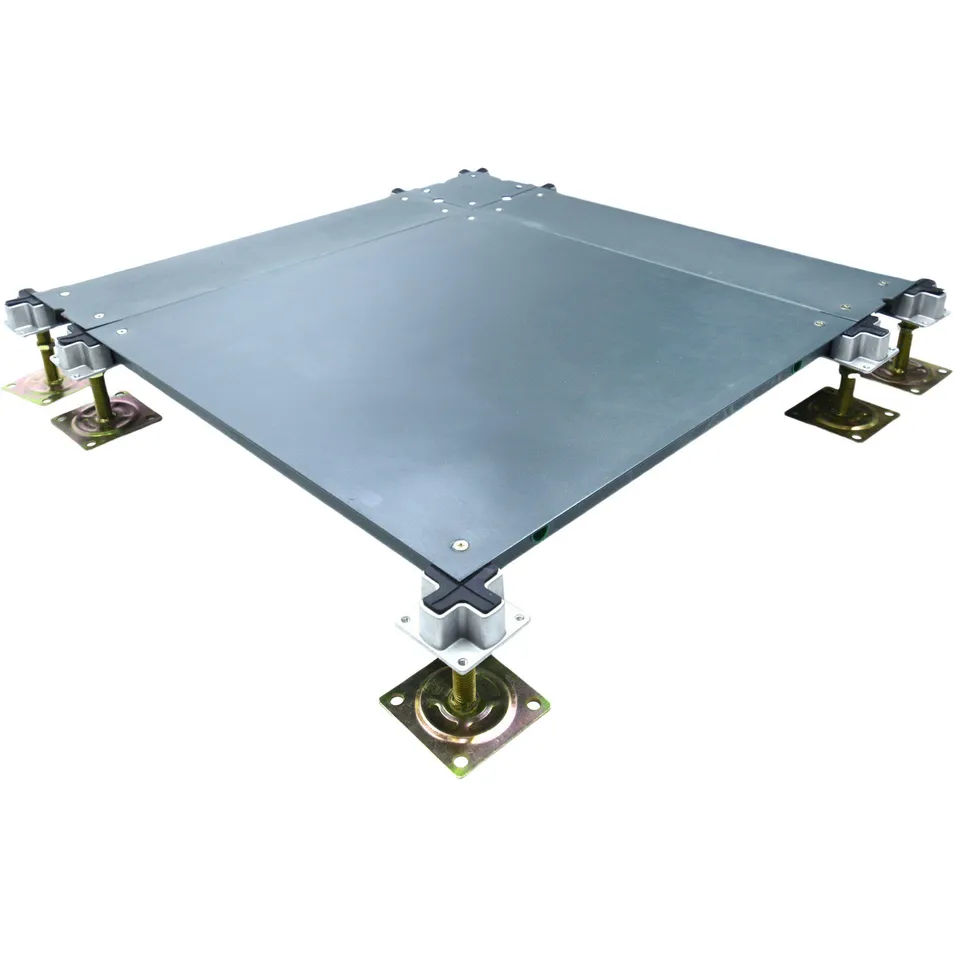 Steel-Alloy Groove Floor System
