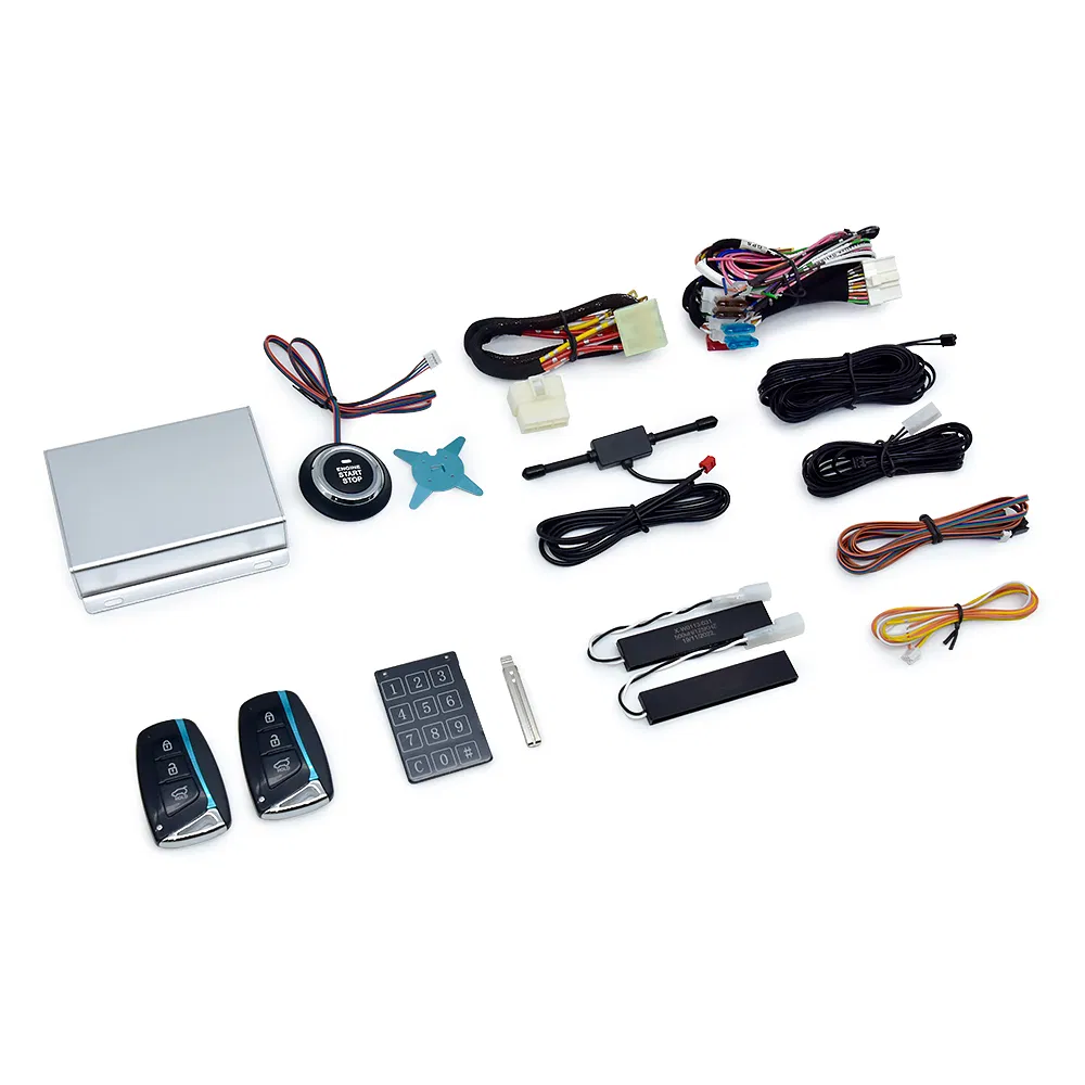 Best Auto Alarms Car Key Remote Control 433.92 MHz Pke Smart Start Engine Car Alarm System