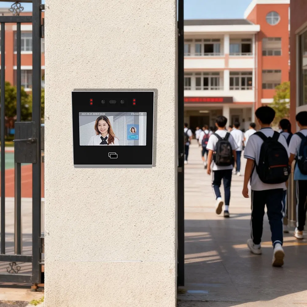 4 Inch Acces Controle Face Recognition Access Control System Biometric System Attendance Biometric Device Face Recognition for School