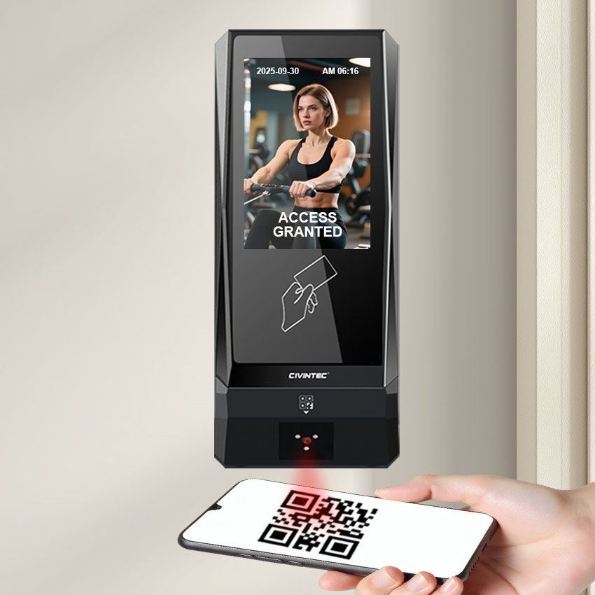 Outdoor WiFi RFID Office Door Access System Qr NFC Visitor Access Management Mobile APP for Building Entrance Commercial Use