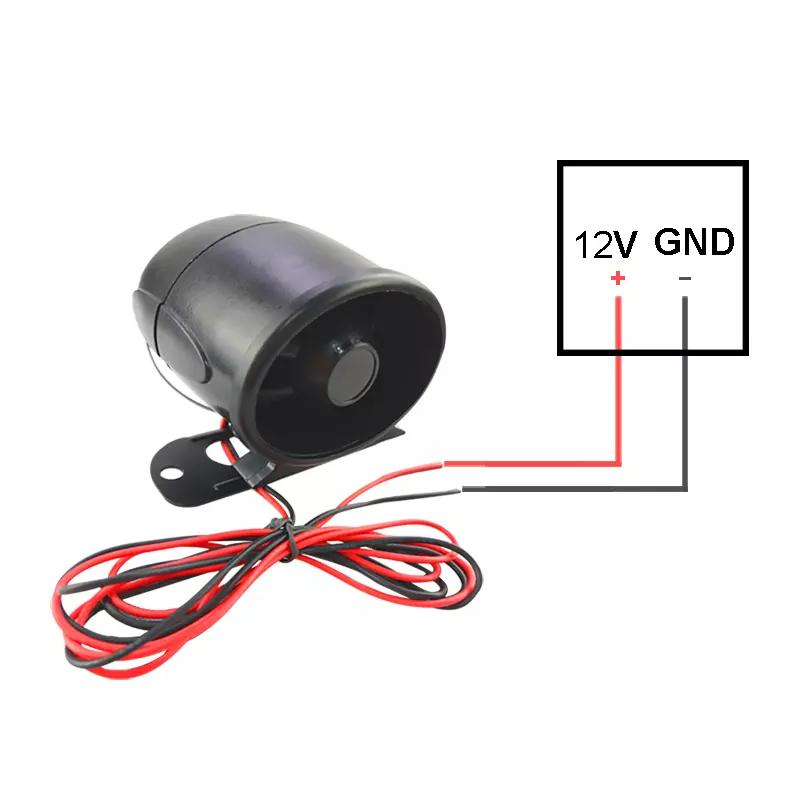 Car Alarm System with Trunk Door Trigger Easy Installation