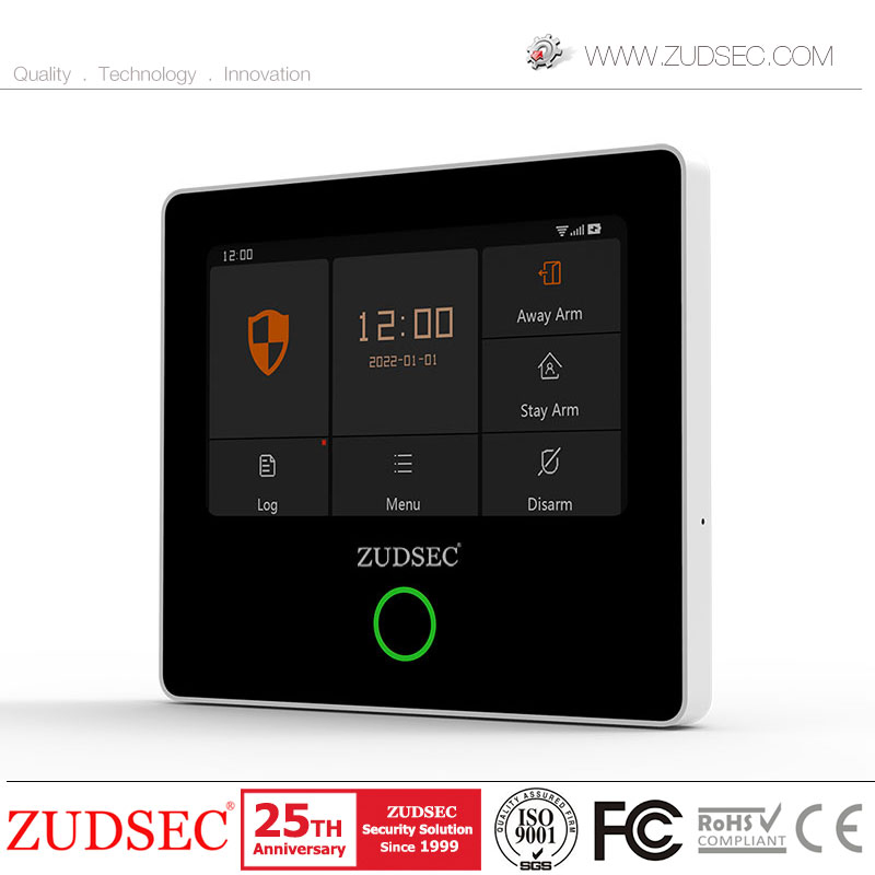 Tuya Smart Home Security Alarm System WiFi GSM Panel with Built-in Siren 433MHz Door Motion Sensors