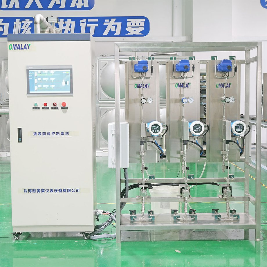 Advanced Skid-Mounted Batching Control System for Streamlined Monitoring