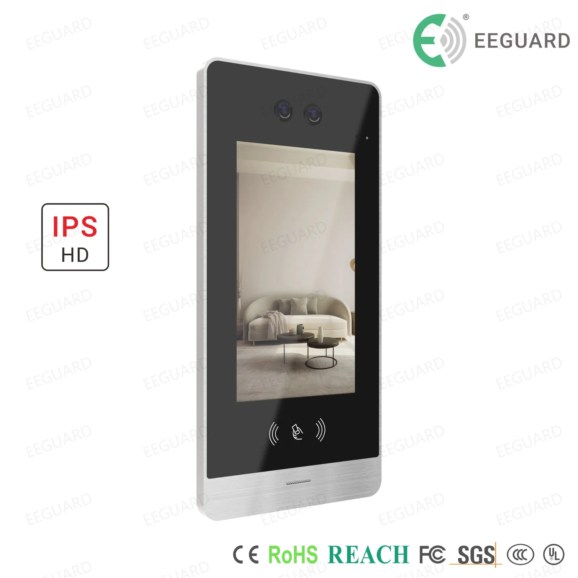 IP Video Intercom System with Dual Camera, H. 265 Compression