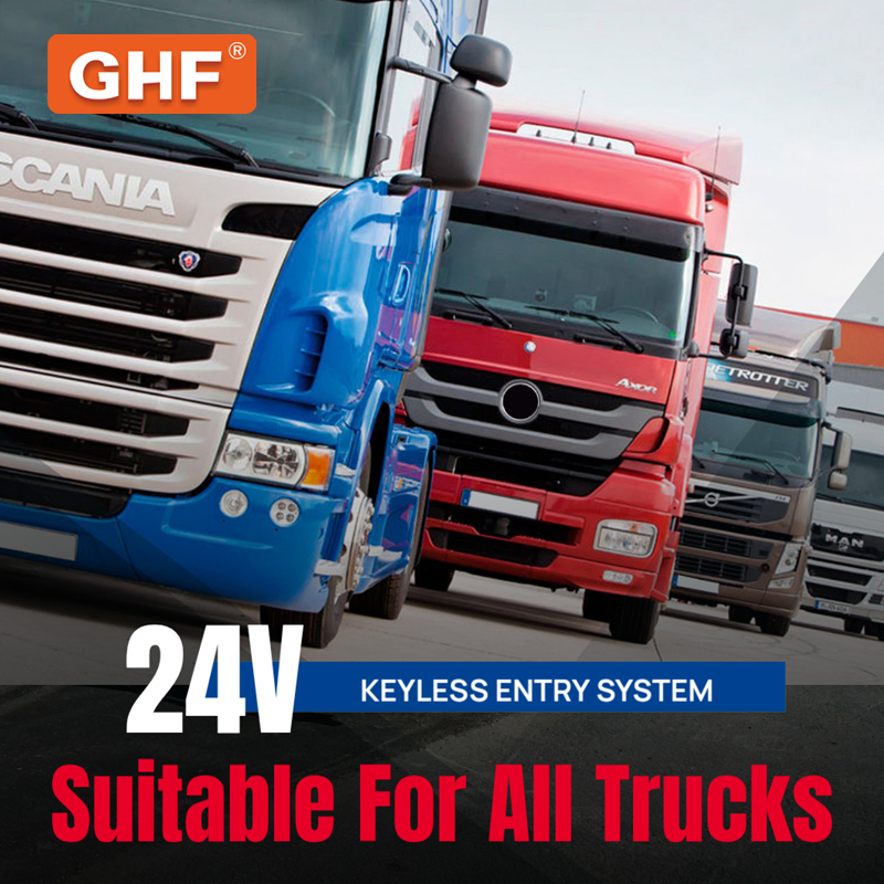 DC 24V Truck Keyless Car Remote Control Central Lock Smart Lock Keyless Entry System for Mercede Ben-Z