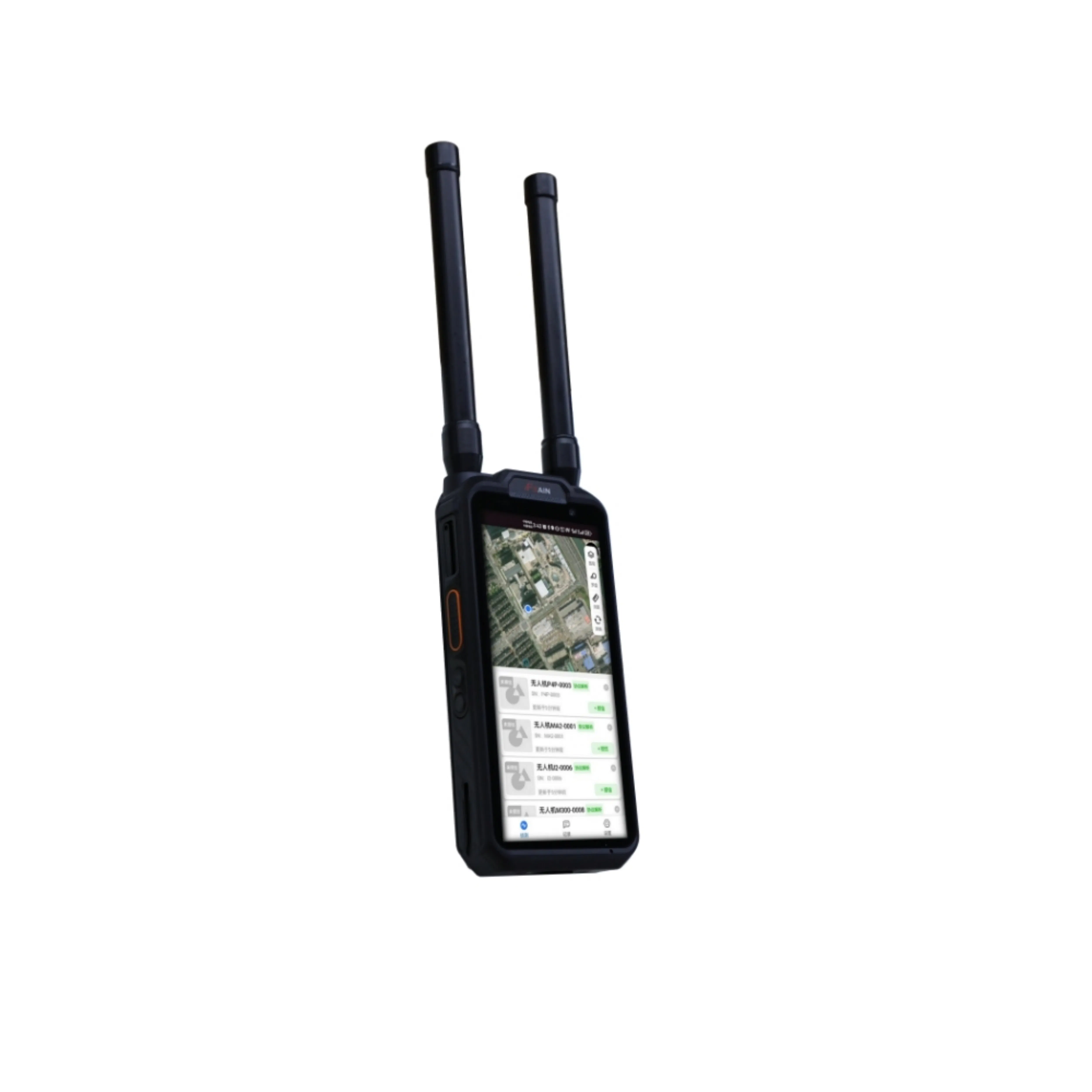 Handheld Drone Detector and Positioner Portable Uav Radio Detection 100-6000MHz All Band Spectrum Scanner Locator Remote ID Decoder Integrated Anti Drone System