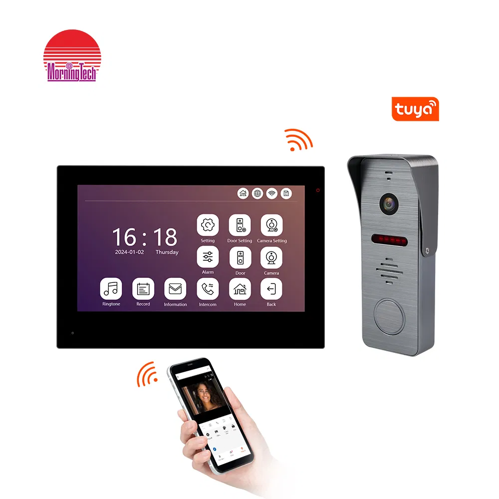 Video Door Intercom 2 Wires Bus Video Door Entry System