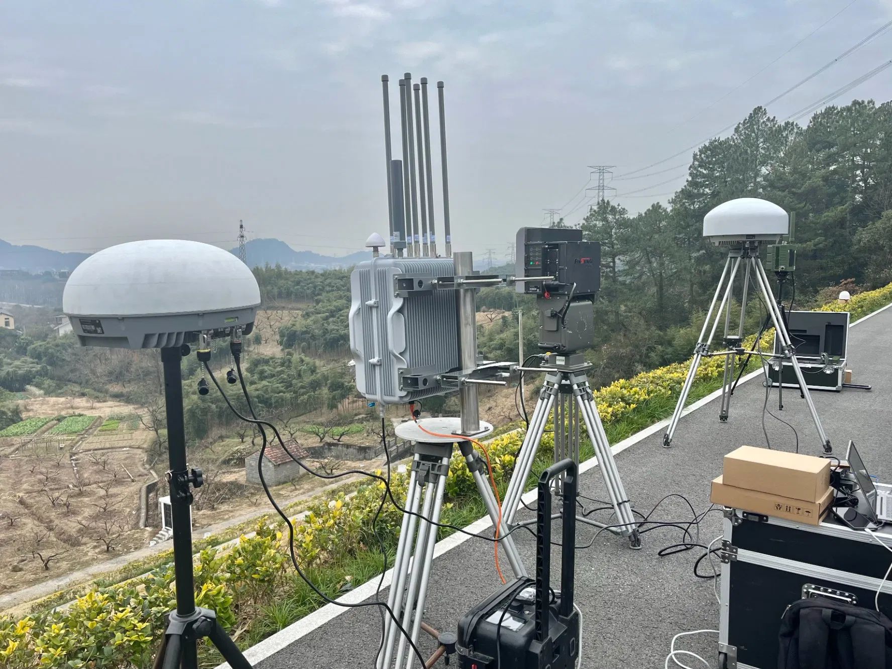 Integrated Drone Defense System for All Band Suppression