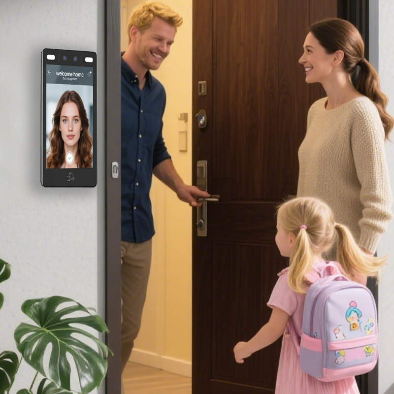 Suntek Fully Automatic Qr Code Card Reader Biometric Time Attendance Access Control Face Recognition Device