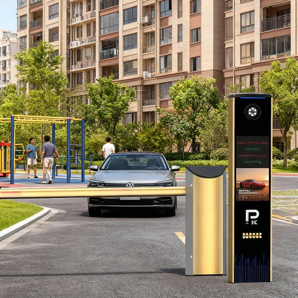 Competitive Price High-Quality Cloud-Based License Plate Recognition System Parking Management with LED/LCD Large Screen for Industrial Zone