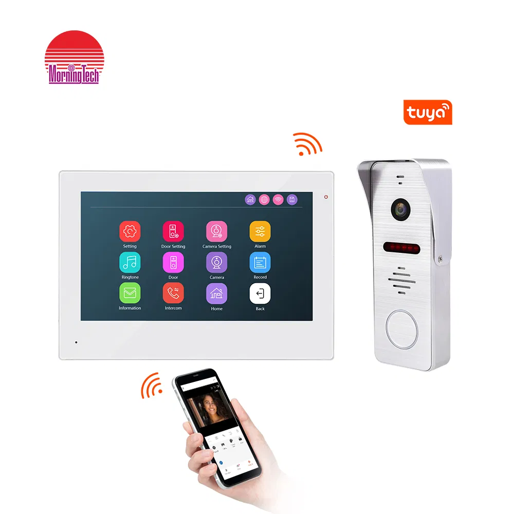 Video Door Intercom 2 Wires Bus Video Door Entry System